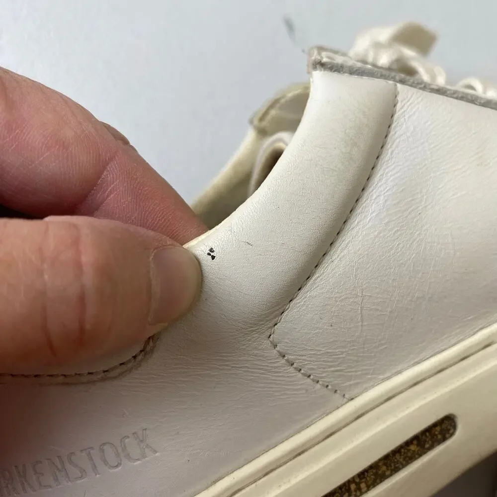 Birkenstock Bend Low Leather EU 40 / L9 M7 Unisex White Sneaker Comfort Neutral - Picture 14 of 16